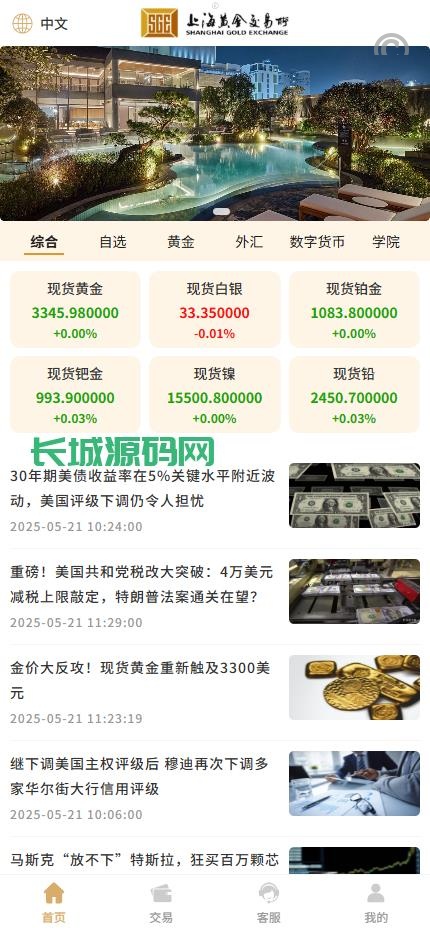 多國語言 运营版交易所 期货黄金白银 交易系统 订单控制 投资理财 虚拟币 微交易源码